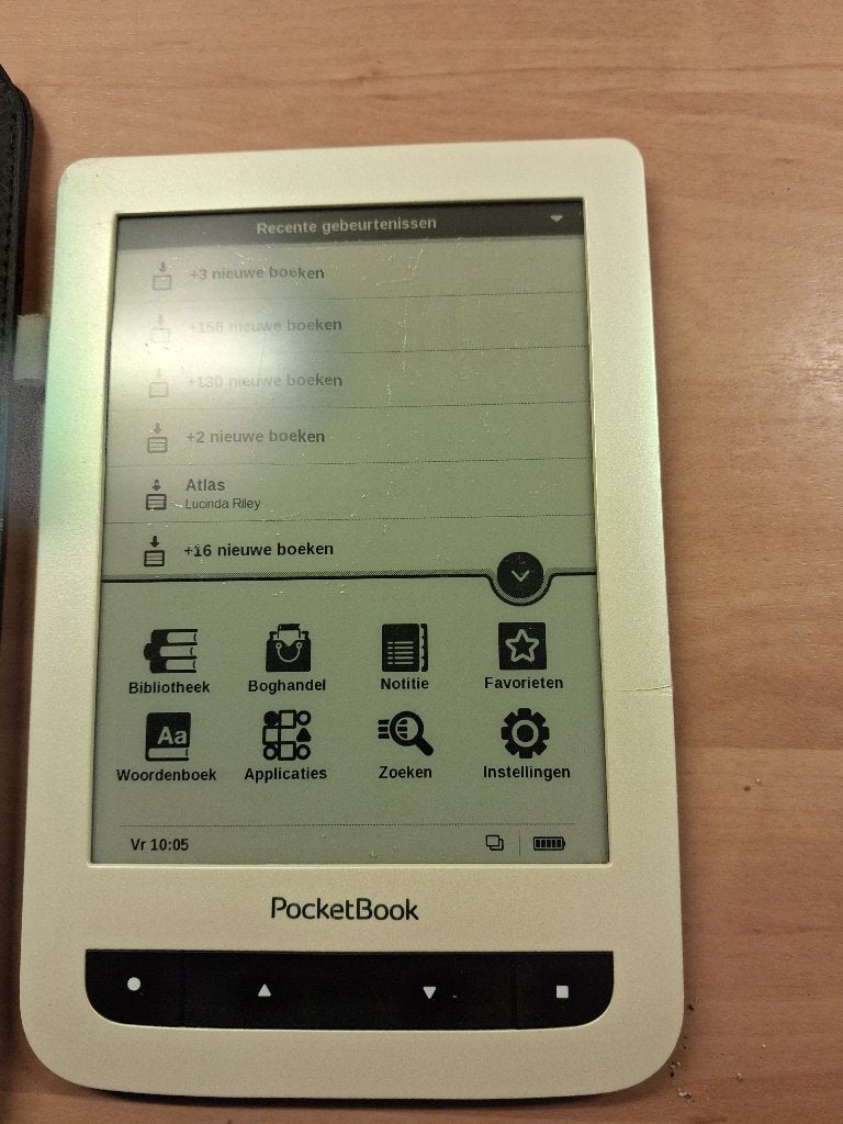 Ereader PocketBook Basic Touch, Gebruikt, Ophalen of Verzenden, 4 GB of minder, Touchscreen