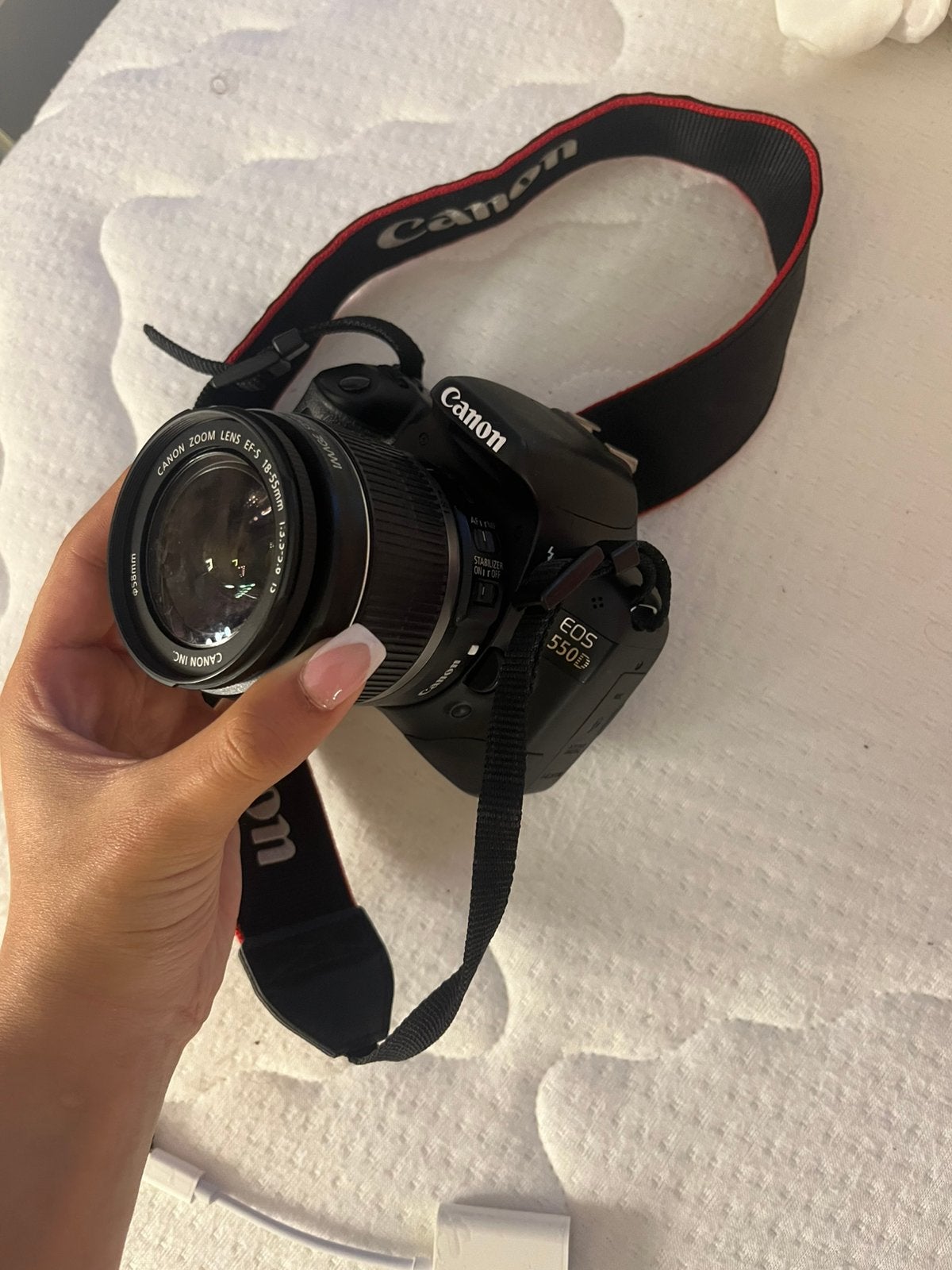 canon camera EOS 550D, Audio, Tv en Foto, Ophalen of Verzenden, Zo goed als nieuw, Canon, Geen optische zoom