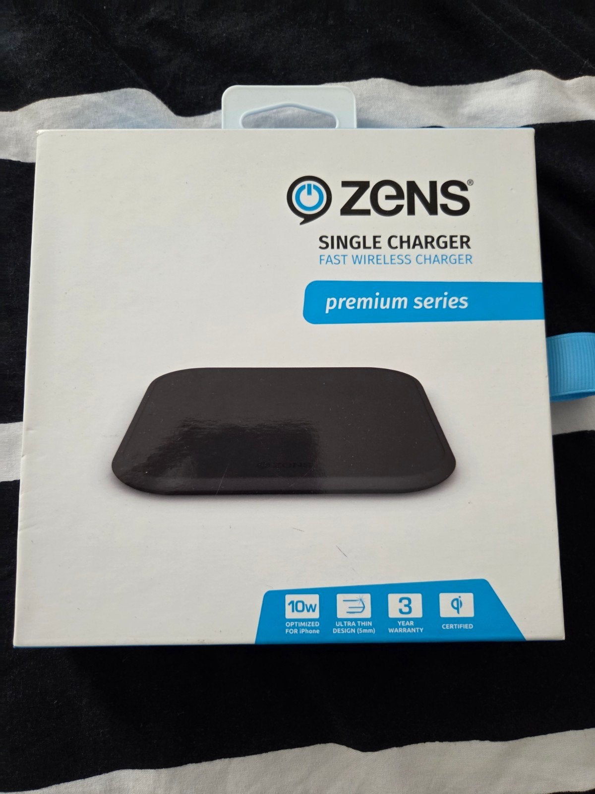 ZENS ZESC12B wireless charger, Zens, Draadloze oplader, Nieuw, Universeel