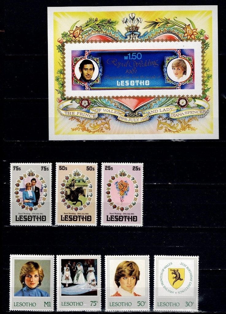 Lesotho  Postfris, Verzenden, Overige landen, Postfris