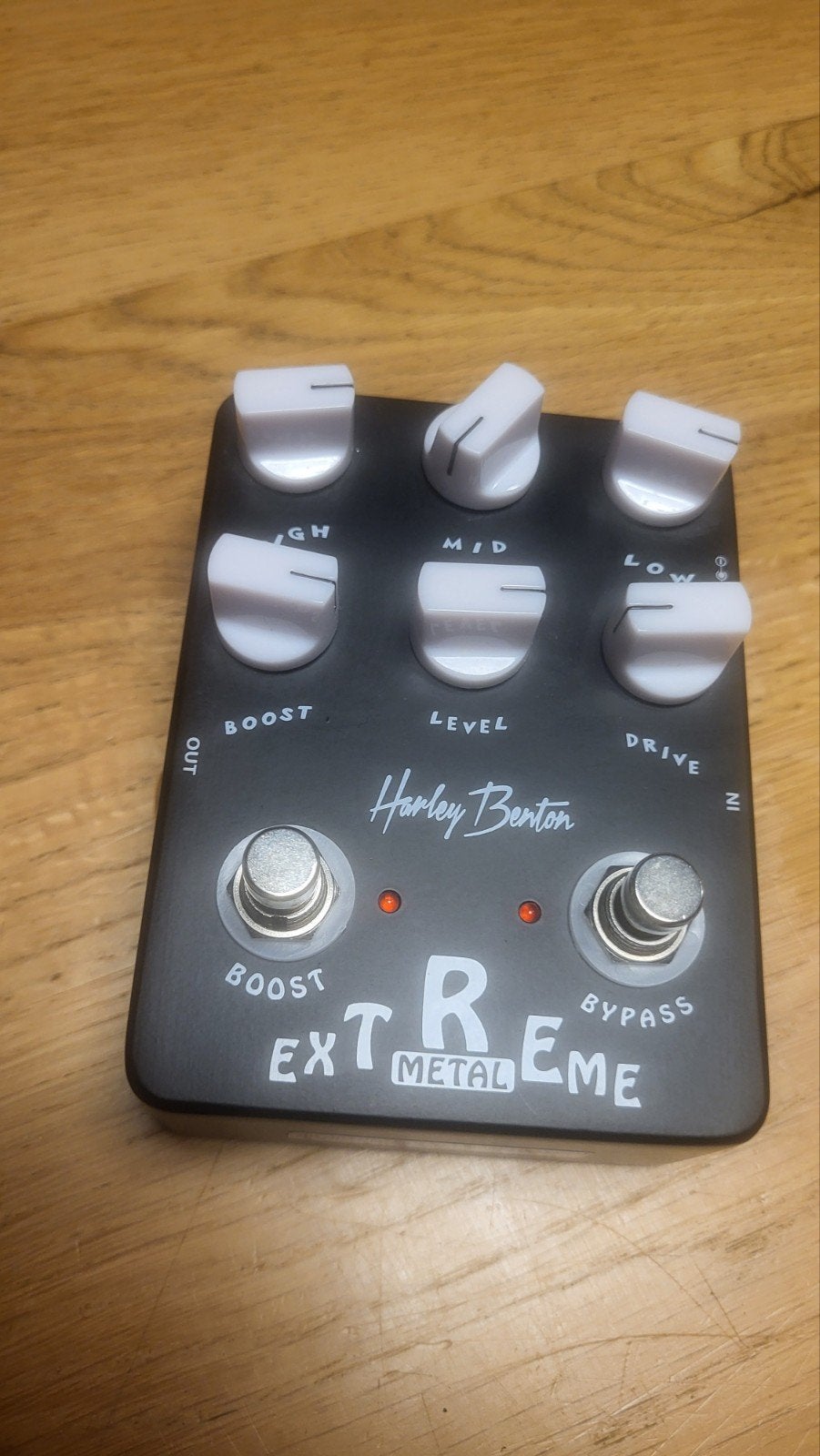 Harley Benton Extreme Metal Distortion Pedaal, Muziek en Instrumenten, Ophalen, Zo goed als nieuw, Distortion, Overdrive of Fuzz