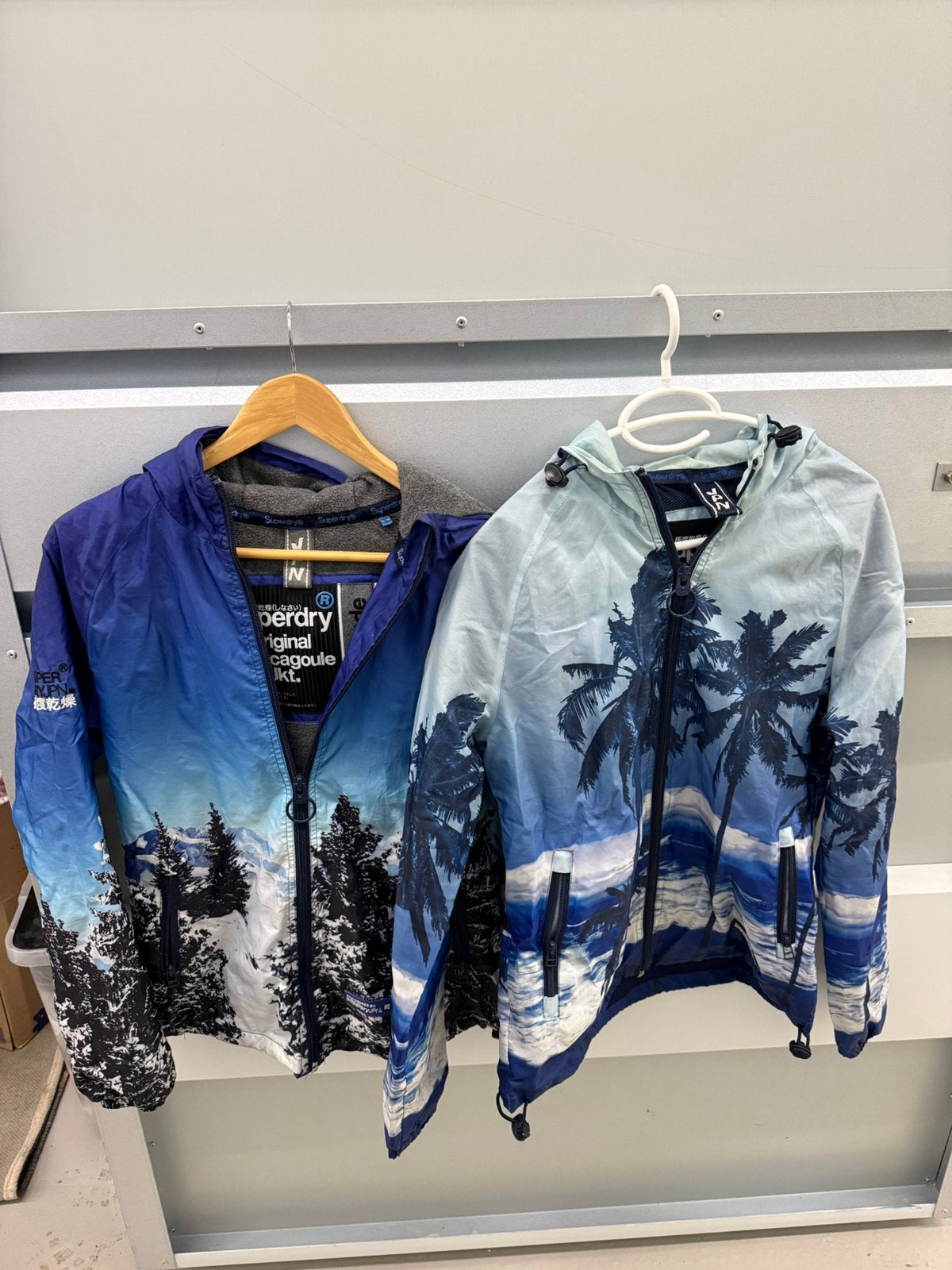 2 superdry jassen maat S, Ophalen of Verzenden, Gedragen, Maat 36 (S), Blauw