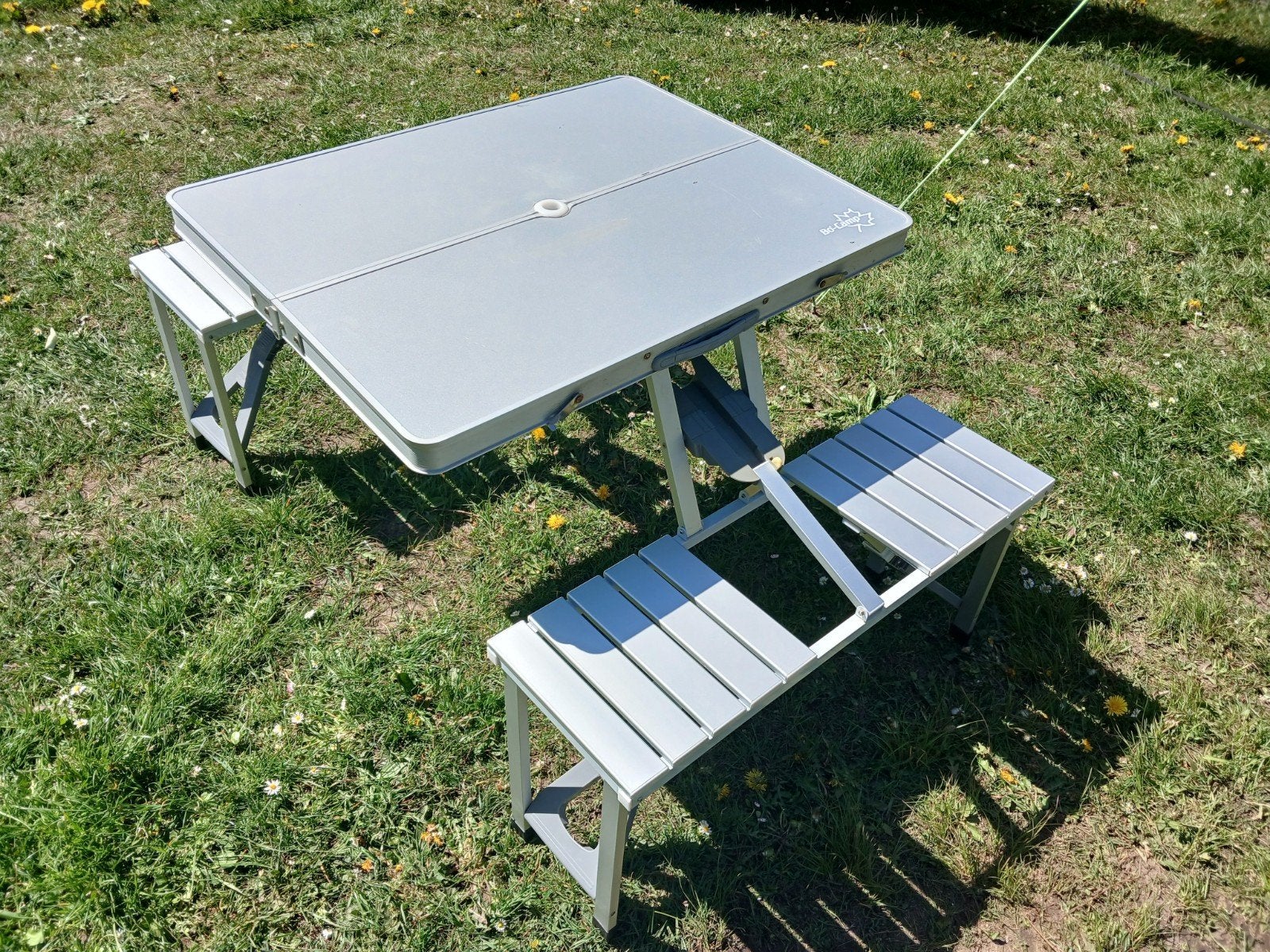 Bo-camp camping picknicktafel, Ophalen, Campingtafel