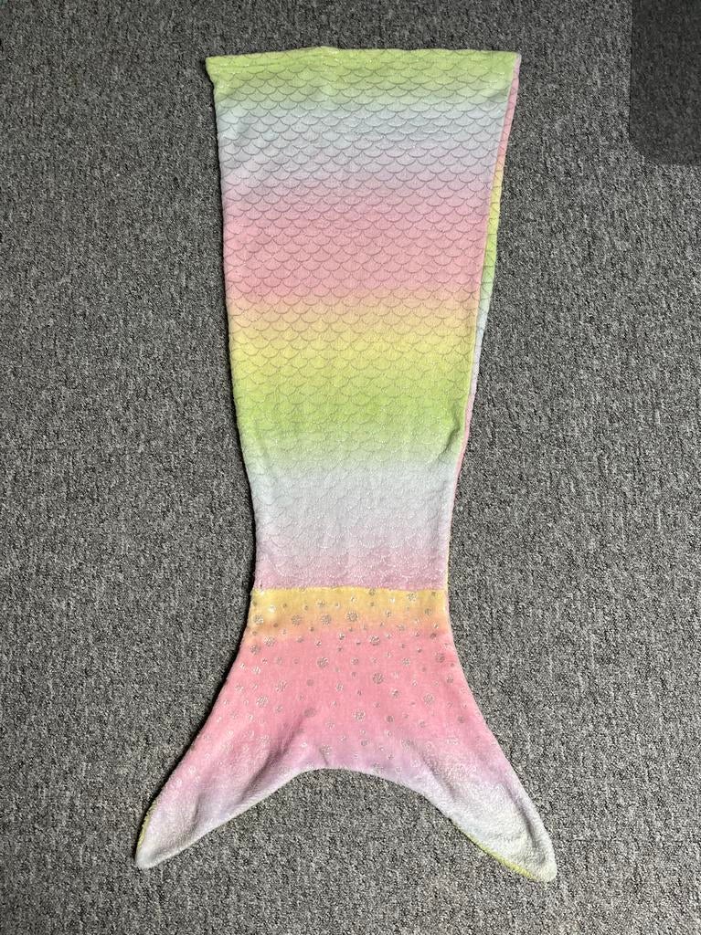 Zeemeerminstaart Deken Multicolor, Ophalen, Zo goed als nieuw