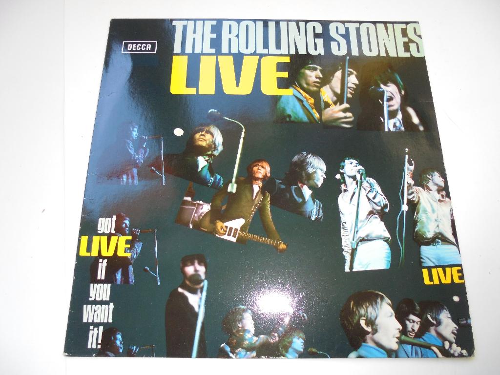 vinyl Rolling Stones Live Printed Netherlands (L130), Cd's en Dvd's, Ophalen, Zo goed als nieuw, 12 inch, Poprock