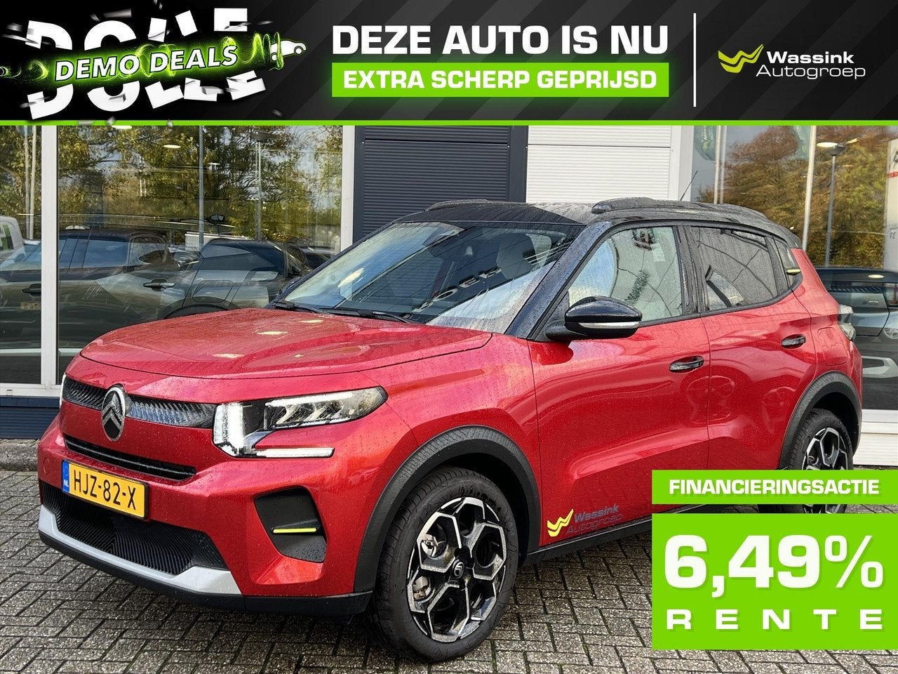 Citroën ë-C3 EV 44kWh 113pk Max | Navigatie | camera | Cli, Auto's, Automaat, Gebruikt, Leder, Parkeersensor