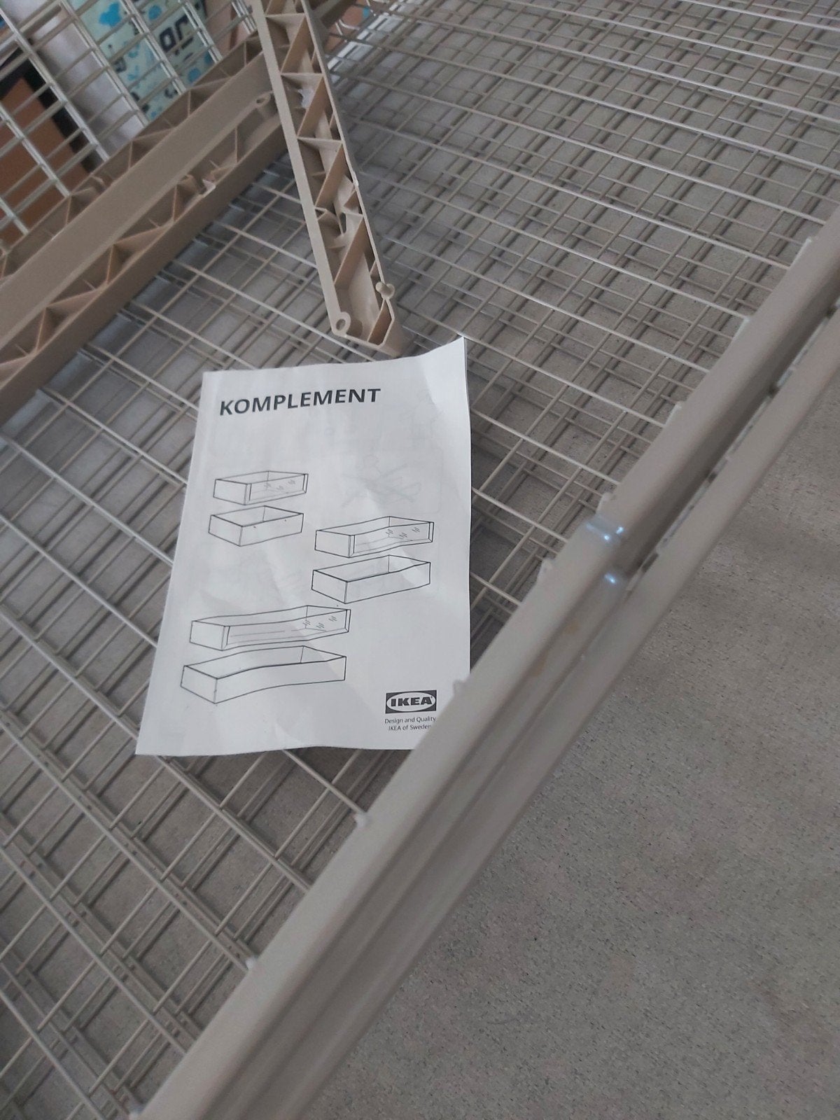 3x IKEA Komplement manden 100x58 voor Pax kast, Ophalen, Zo goed als nieuw