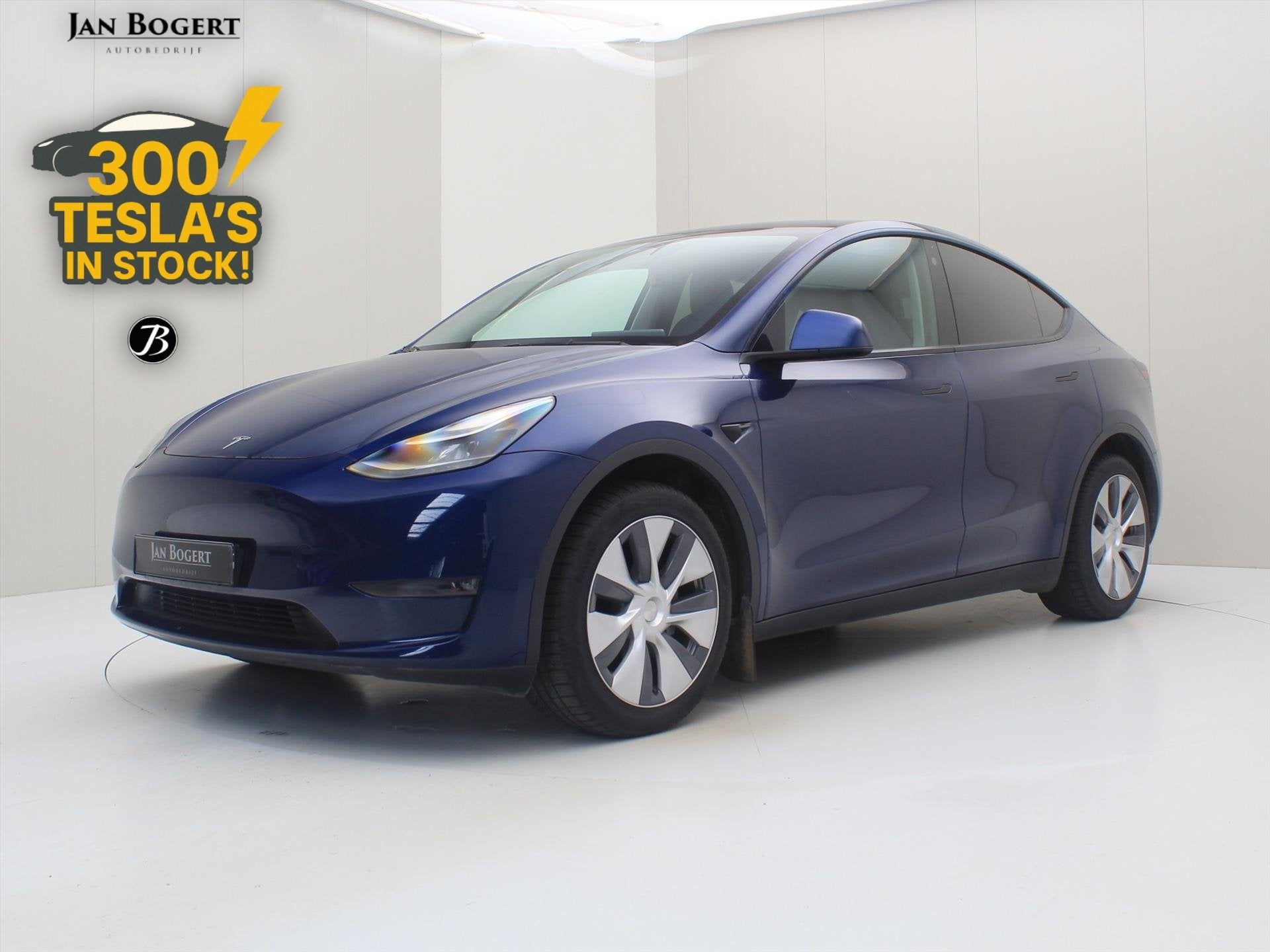 Tesla Model Y Long Range AWD 75kWh 351pk 93.6% SoH [ TREKHAA, Automaat, Gebruikt, Zwart, Blauw