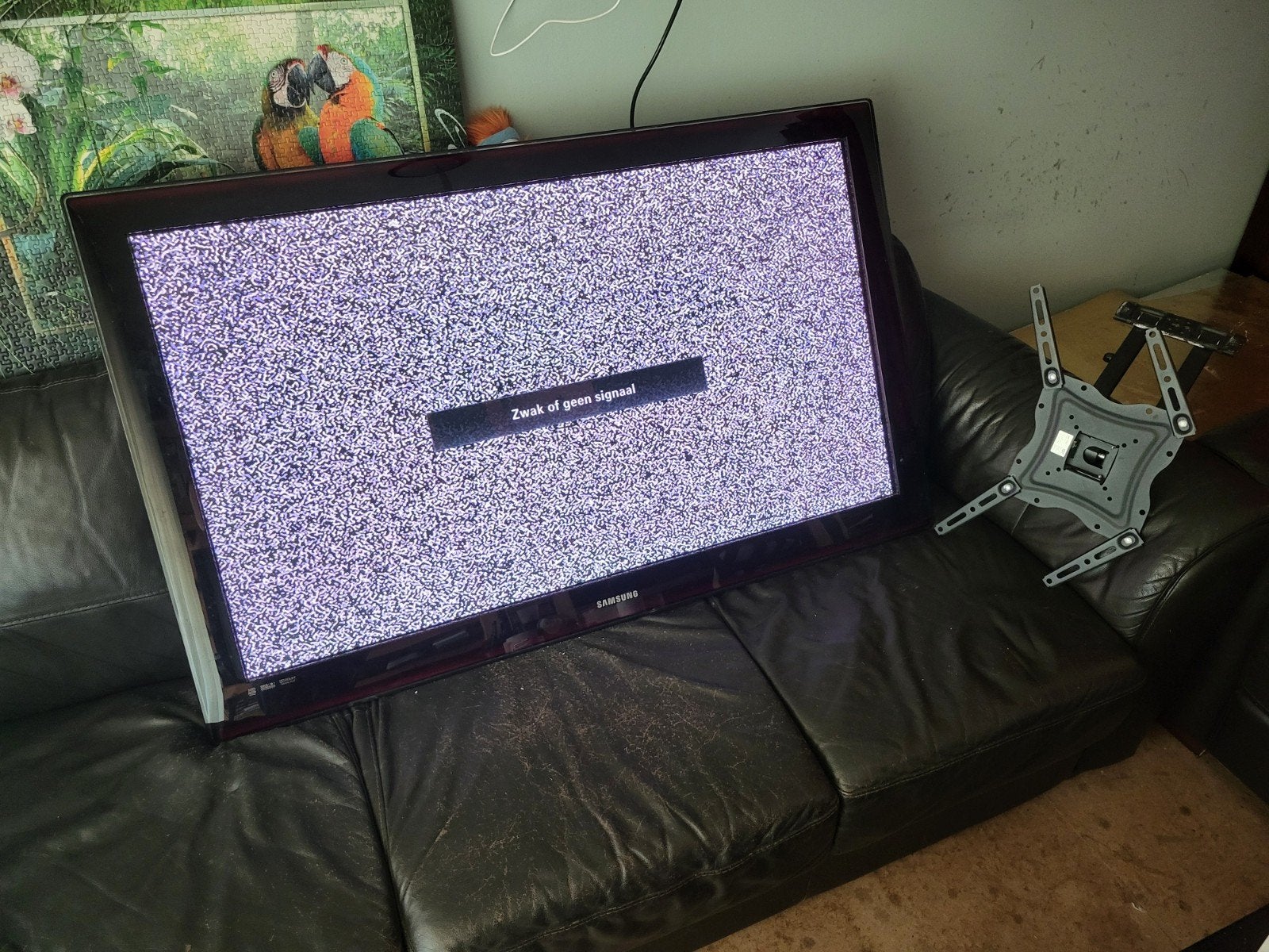 Samsung HD TV 1080p met muurbeugel 128cm dia, Audio, Tv en Foto, Televisies, Ophalen, 50 Hz, Samsung, 100 cm of meer