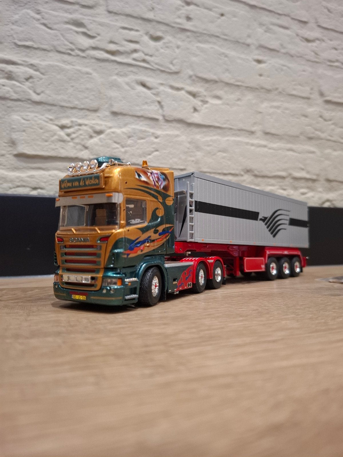 Tekno Wilma van der Werken Scania R-serie, Ophalen of Verzenden, Zo goed als nieuw, Bus of Vrachtwagen