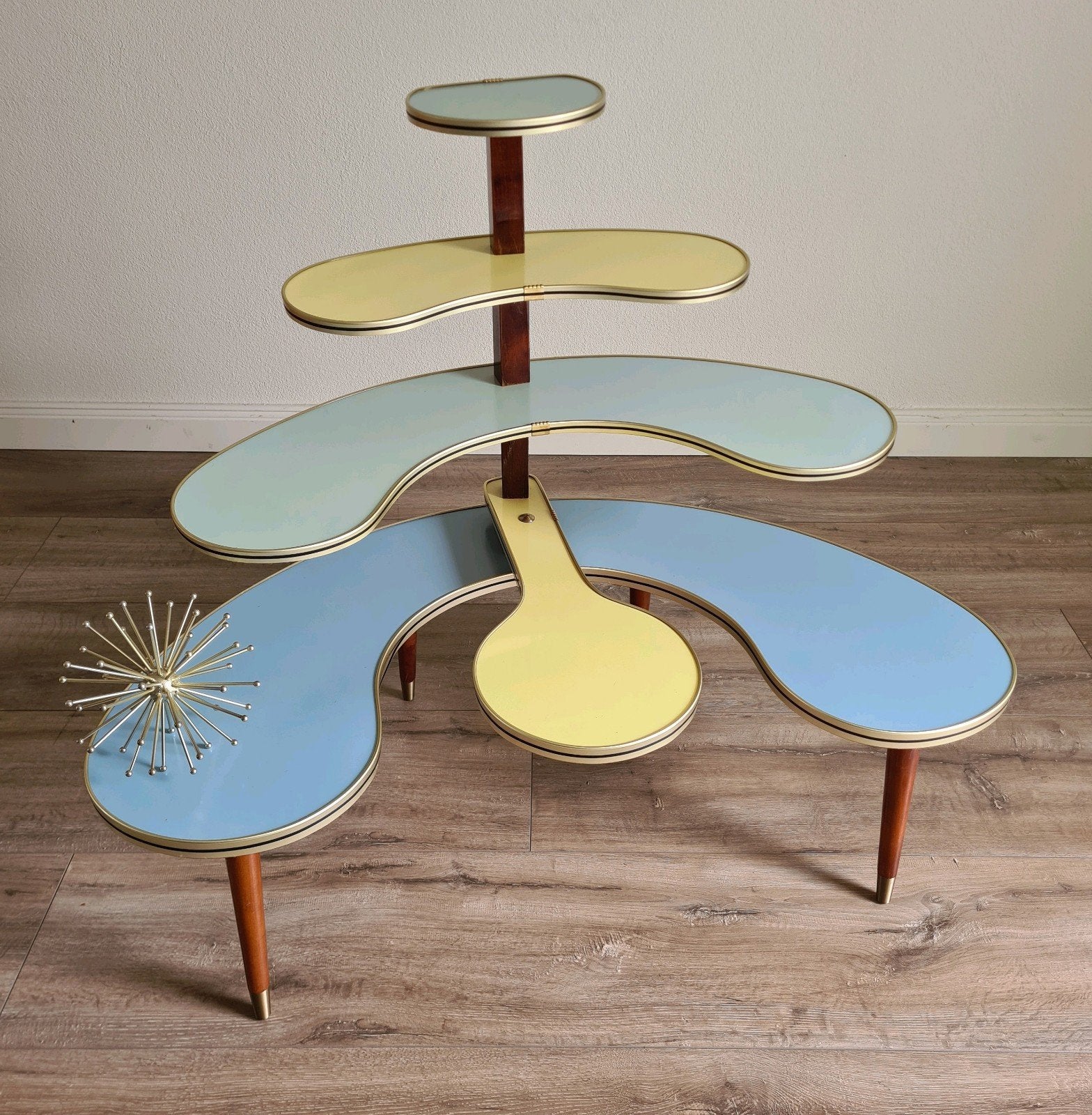 Vintage retro tafel plantentafel planten bijzettafel, Ophalen of Verzenden