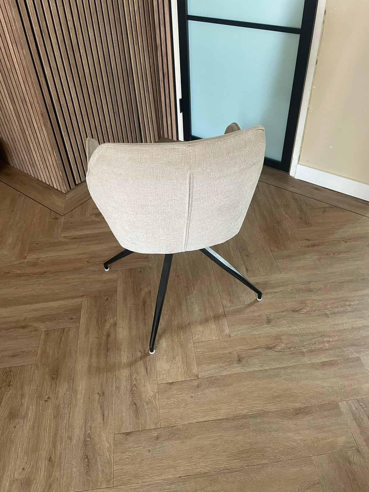 Eetkamerstoelen, Gebruikt, Overige kleuren, Ophalen of Verzenden, Stof