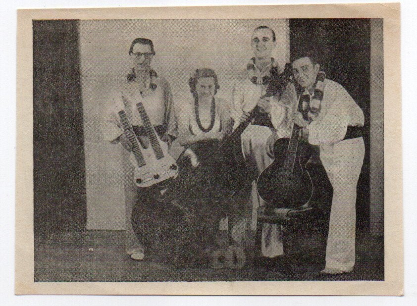 Amsterdam O. Aart Boender's Wailana Hawaiians, Ophalen, 1920 tot 1940, Ongelopen, Noord-Holland