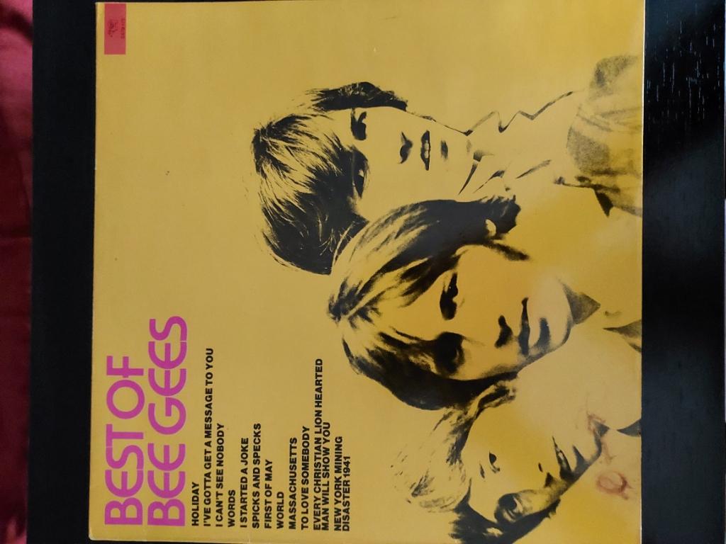LP: Bee Gees - best of, Cd's en Dvd's, Vinyl | Pop, Ophalen of Verzenden, Gebruikt, 12 inch