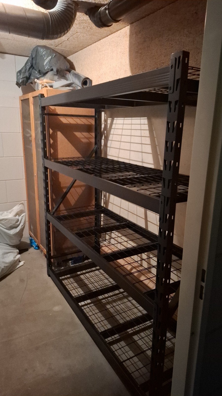 Groot metalen rek / stelling, Doe-het-zelf en Verbouw, Ophalen of Verzenden