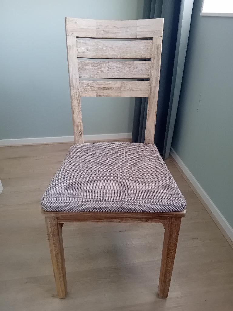 Eetkamerstoelen, Huis en Inrichting, Stoelen, Ophalen, Gebruikt, Bruin, Vijf, Zes of meer stoelen