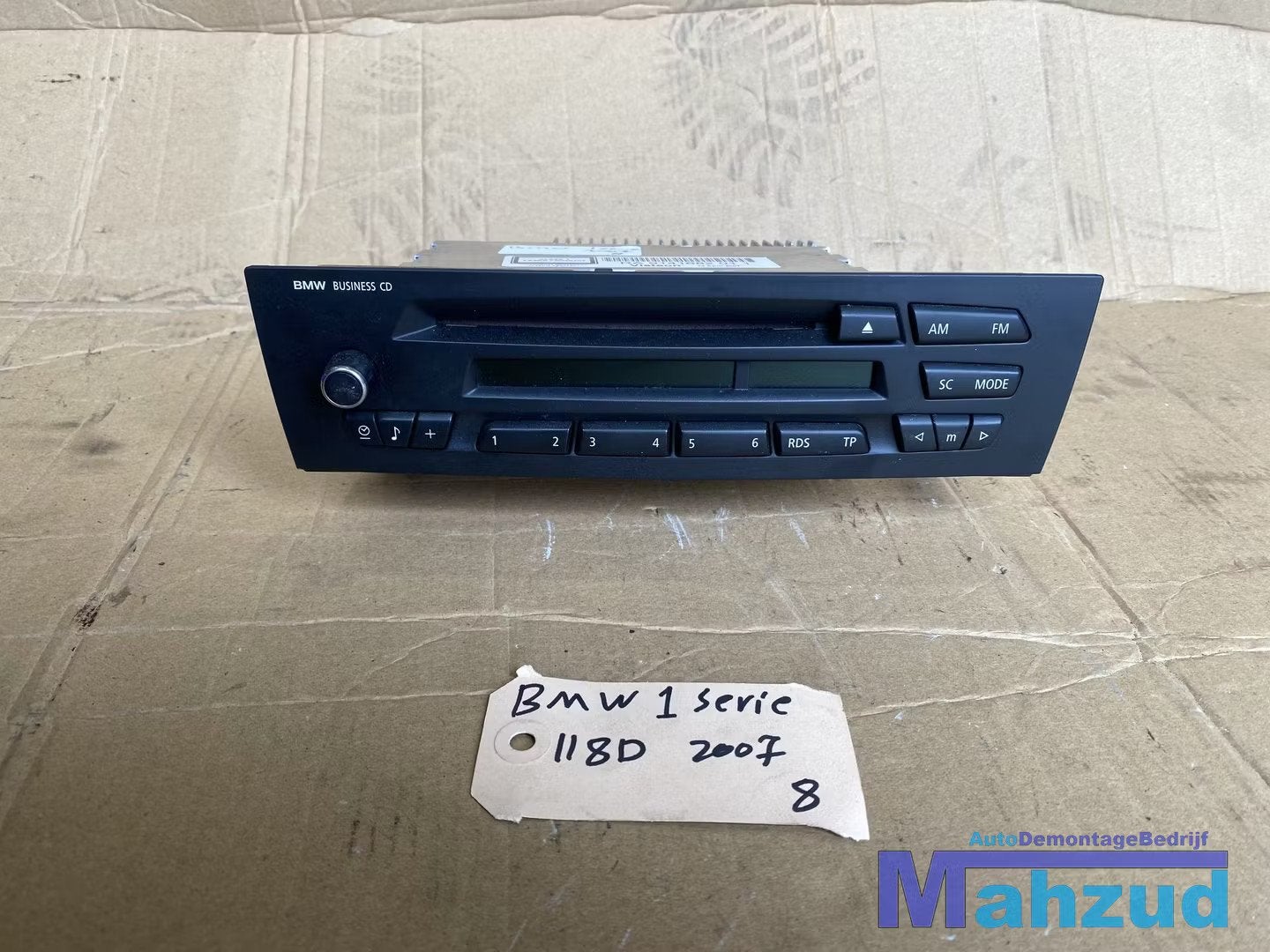 BMW 1 SERIE E87 Origineel Radio cd speler, Petuelring 130
80788  Munich, DE, Gebruikt, Info@bmw.de, Ophalen of Verzenden