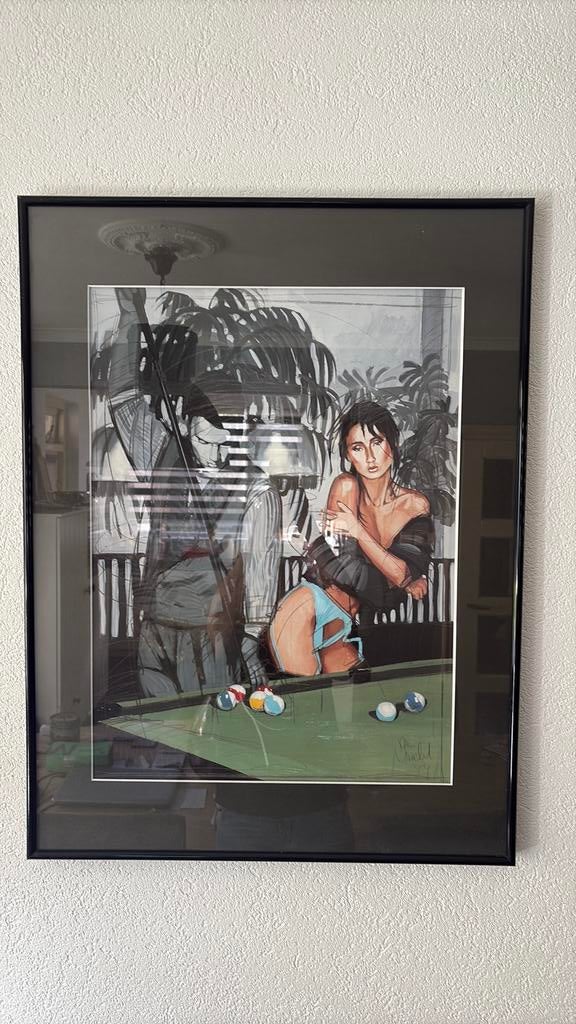 Schilderij, Ophalen