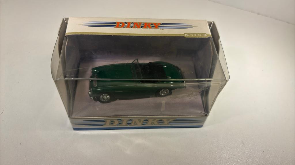 Austin healey 100 bn2 dinky Matchbox 1.43, Auto, Ophalen of Verzenden, A, A