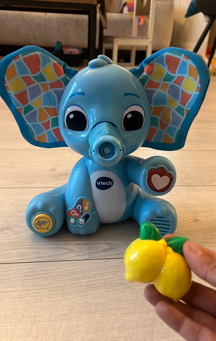VTech baby olifant, Ophalen, Gebruikt, 6 maanden tot 2 jaar