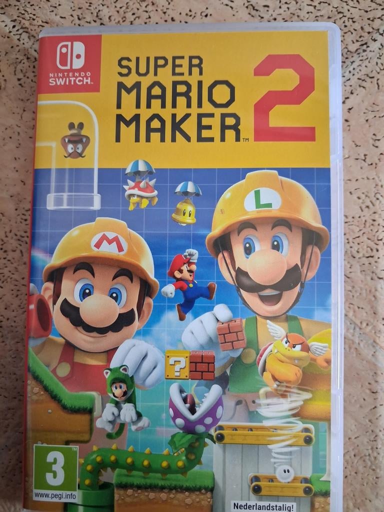Super Mario Maker 2, 1 speler, Ophalen of Verzenden, Zo goed als nieuw, Vanaf 3 jaar