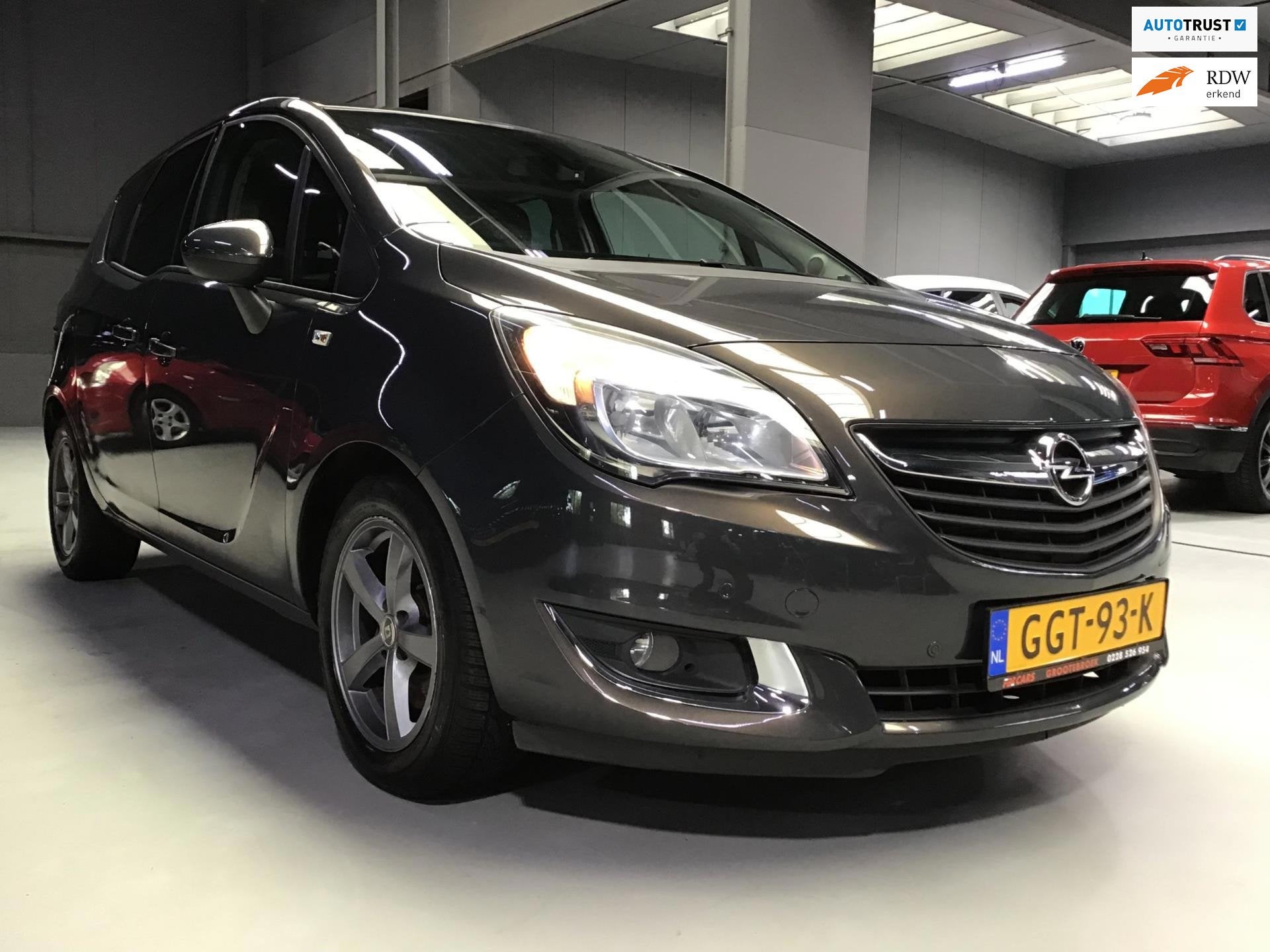 Opel MERIVA 1.4 Turbo Cosmo I 2e Eigen. I Dealer Onderh. I 1, Auto's, Voorwielaandrijving, Gebruikt, 4 cilinders, Bedrijf