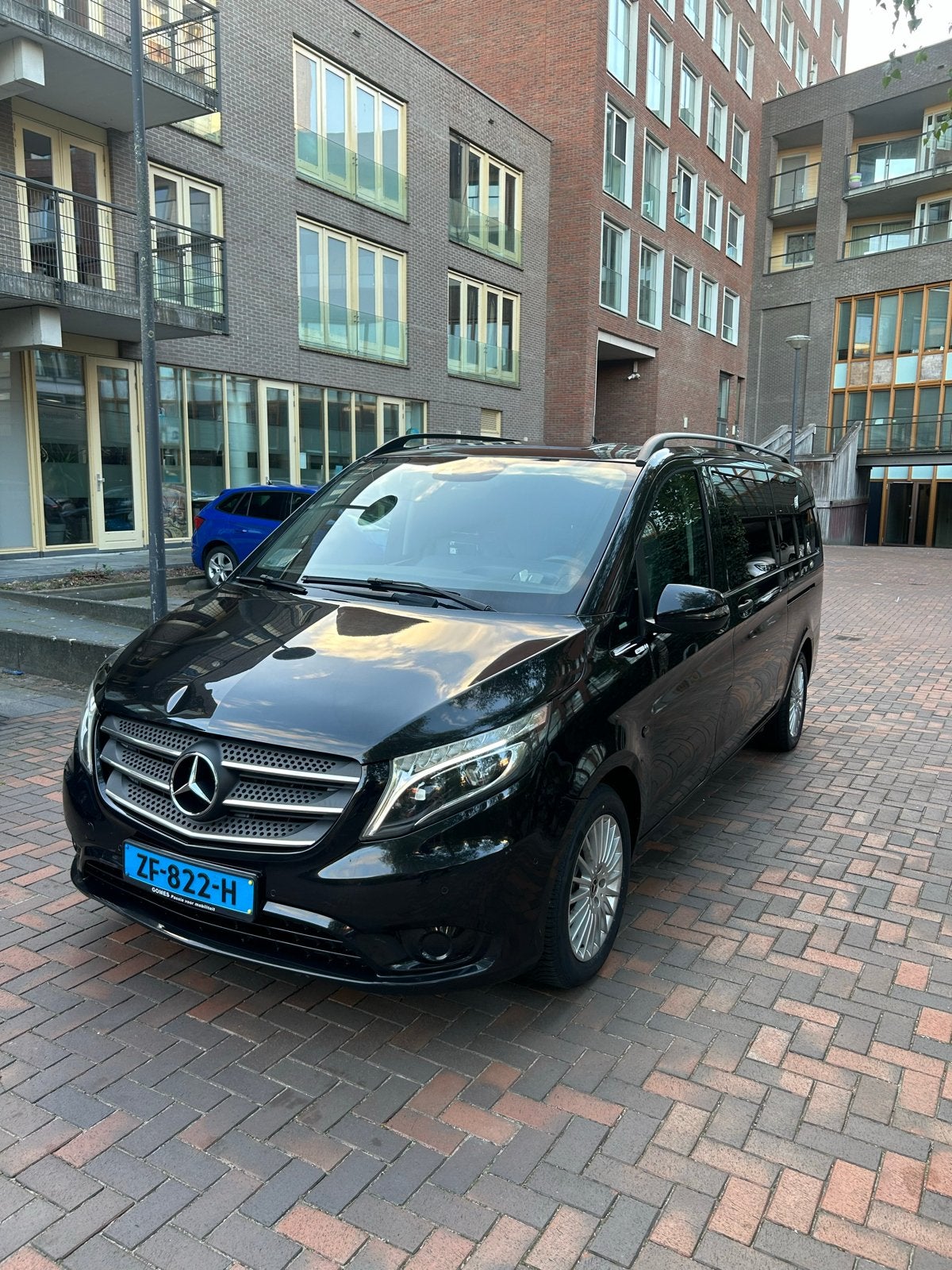 Mercedes-Benz Vito Tourer 2019 1e eigenaar, Auto's, Achterwielaandrijving, 2000 kg, Zwart, Origineel Nederlands