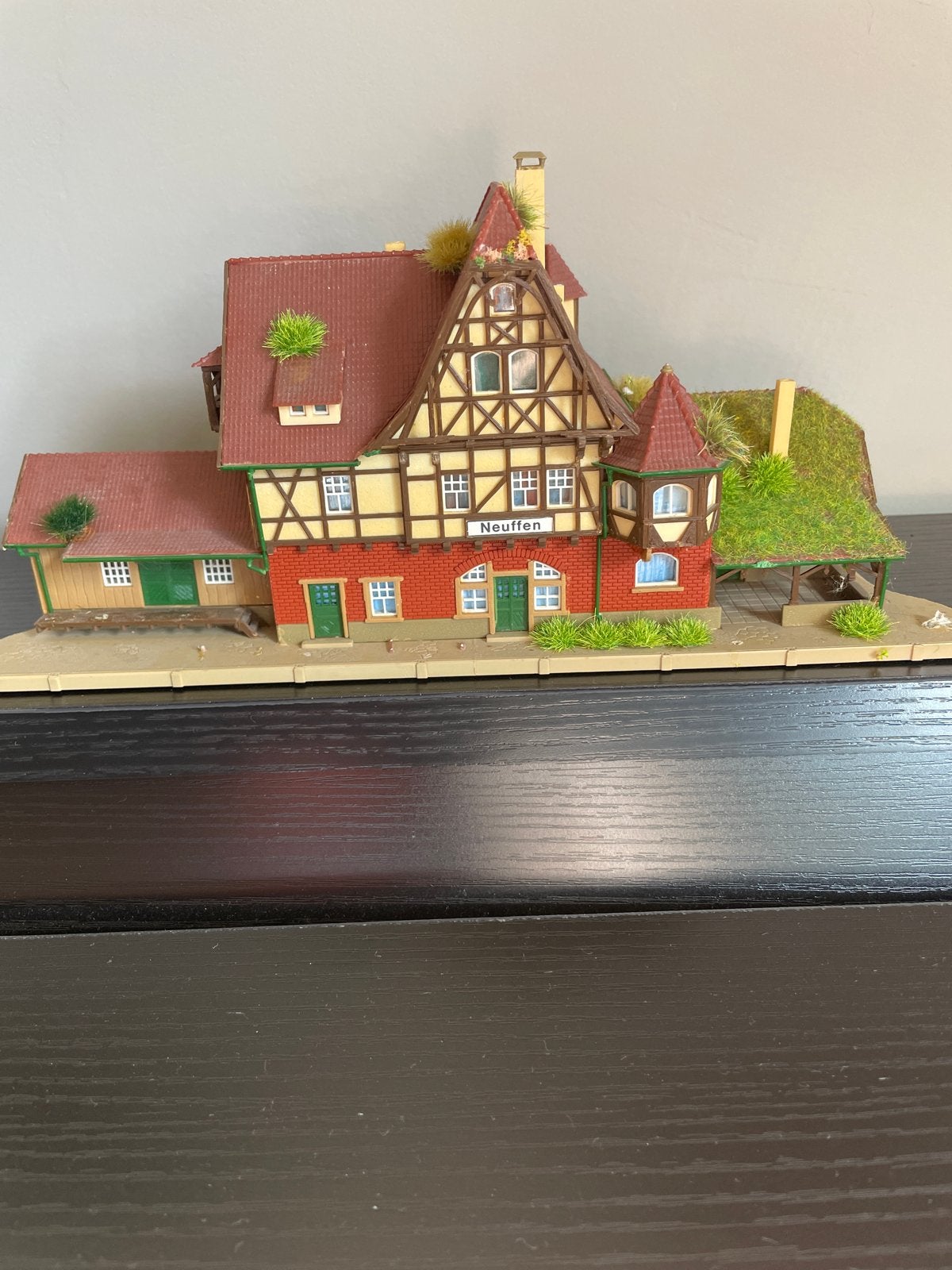 Faller Neuffen Station H0 - Modelspoorbaan Gebouw, Ophalen, Gebruikt, Brug, Tunnel of Gebouw, Overige merken