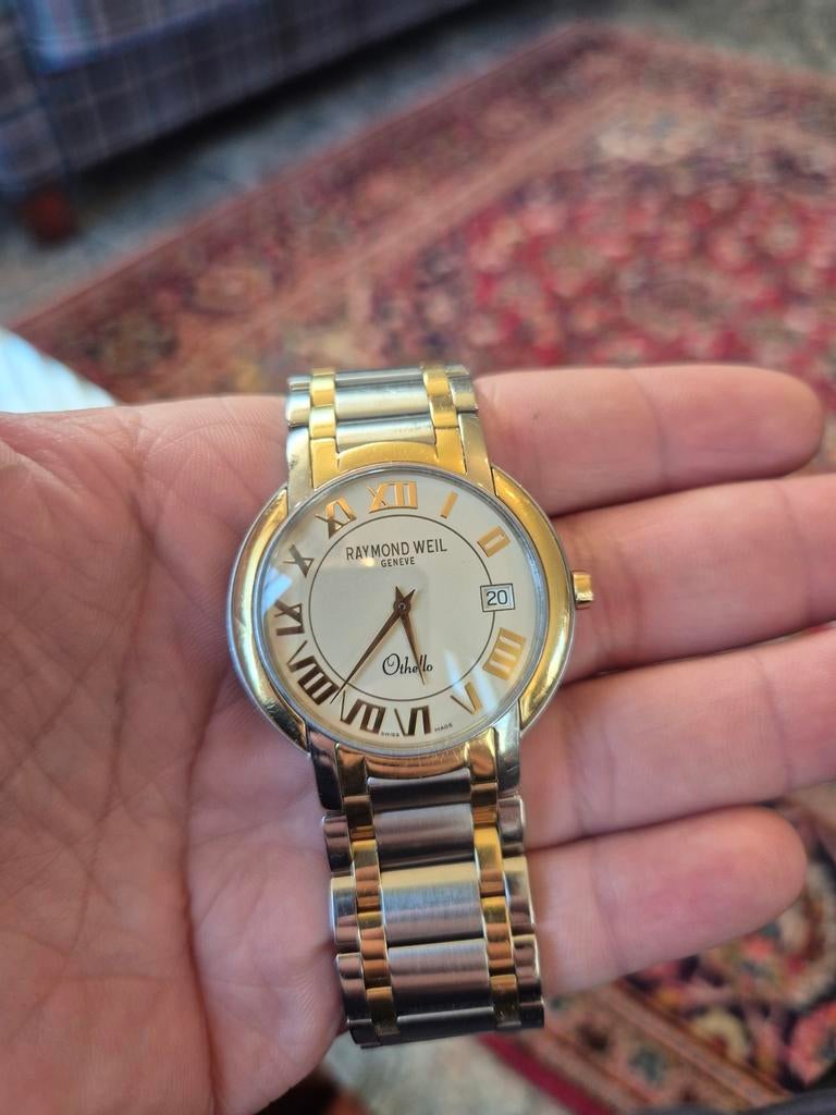 Raymond weil geneve, Sieraden, Tassen en Uiterlijk, Horloges | Dames, Ophalen of Verzenden, Zo goed als nieuw, Staal, Overige merken