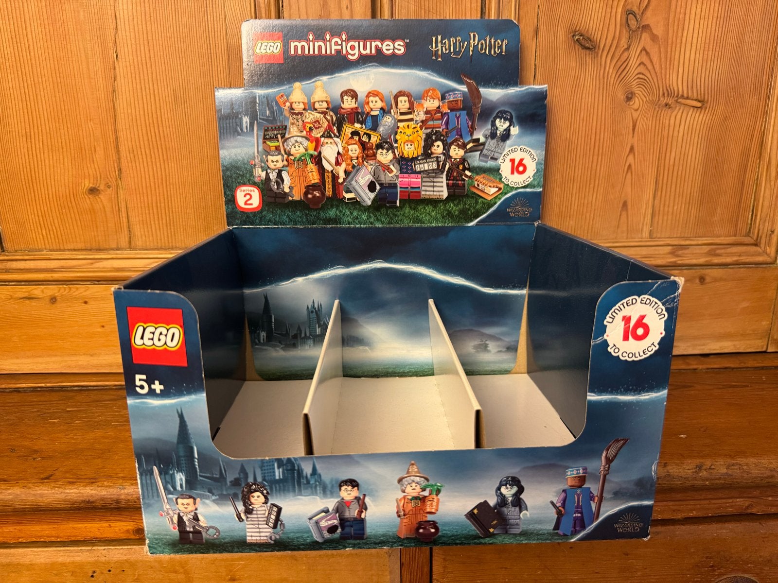 Lege LEGO Minifiguren Harry Potter Serie 2 Display Box, Ophalen of Verzenden, Zo goed als nieuw, Overige merken