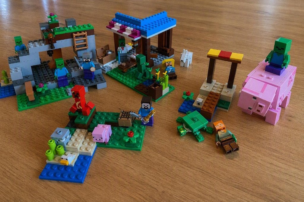 LEGO Minecraft sets: 30432, 21141, 21177 , 21157 en 21184, Compleet, Minecraft, Lego, Ophalen of Verzenden