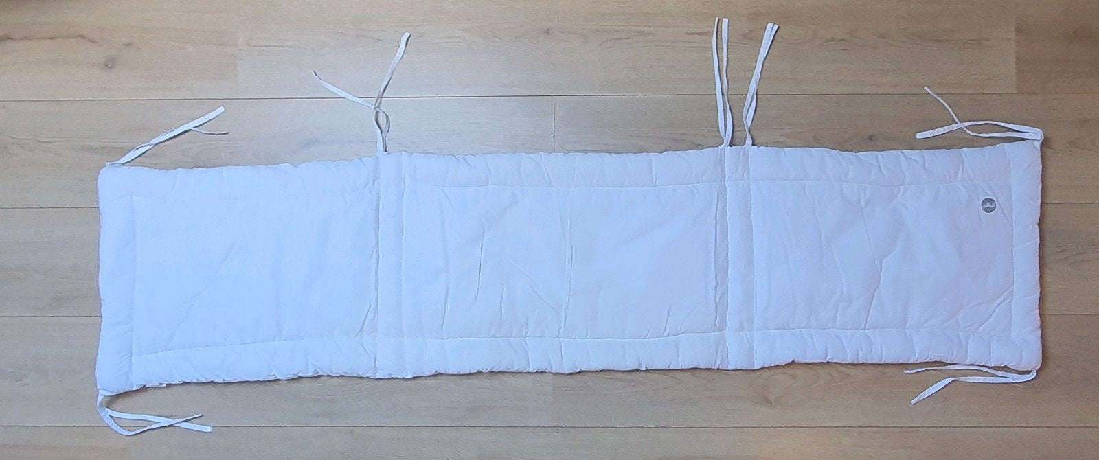 Jollein omrander baby box / bedbumper wit, Kinderen en Baby's, Ophalen, Wasbaar, Gebruikt, Jongetje of Meisje