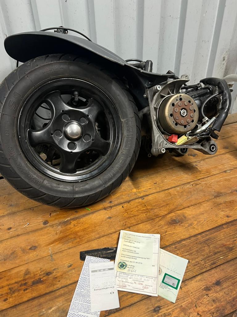 Hexagon 125cc getuned blok met 55bgm, Fietsen en Brommers, Brommeronderdelen | Scooters, Ophalen, Zo goed als nieuw, Blok, Piaggio