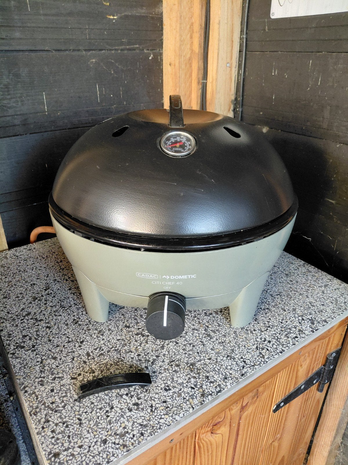 Cadac Citi Chef 40 BBQ met paella pan en deksel, Ophalen, Zo goed als nieuw, Cadac