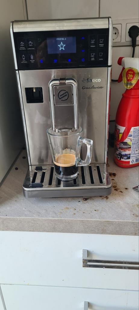 Saeco Gran Baristo Koffiezetapparaat - Volautomatisch, Ophalen, Gebruikt, Koffiemachine, Koffiebonen