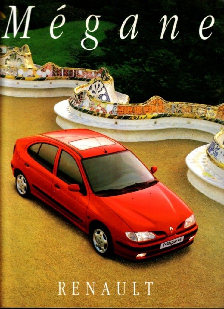 Brochure Renault Megane 1996, Ophalen of Verzenden, Gelezen, Renault