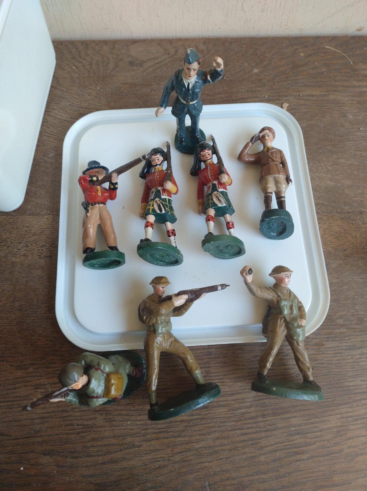 Vintage Loodsoldaatjes Set - Diverse Figuren, Ophalen of Verzenden, Gebruikt