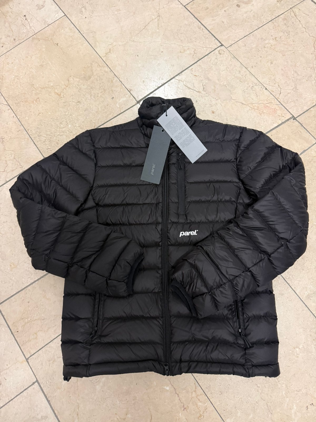 Te koop nieuwe Parel Sierra Down Jacket black maat S, Postlaan 3, Zwart, Ophalen of Verzenden, 123@home.nl