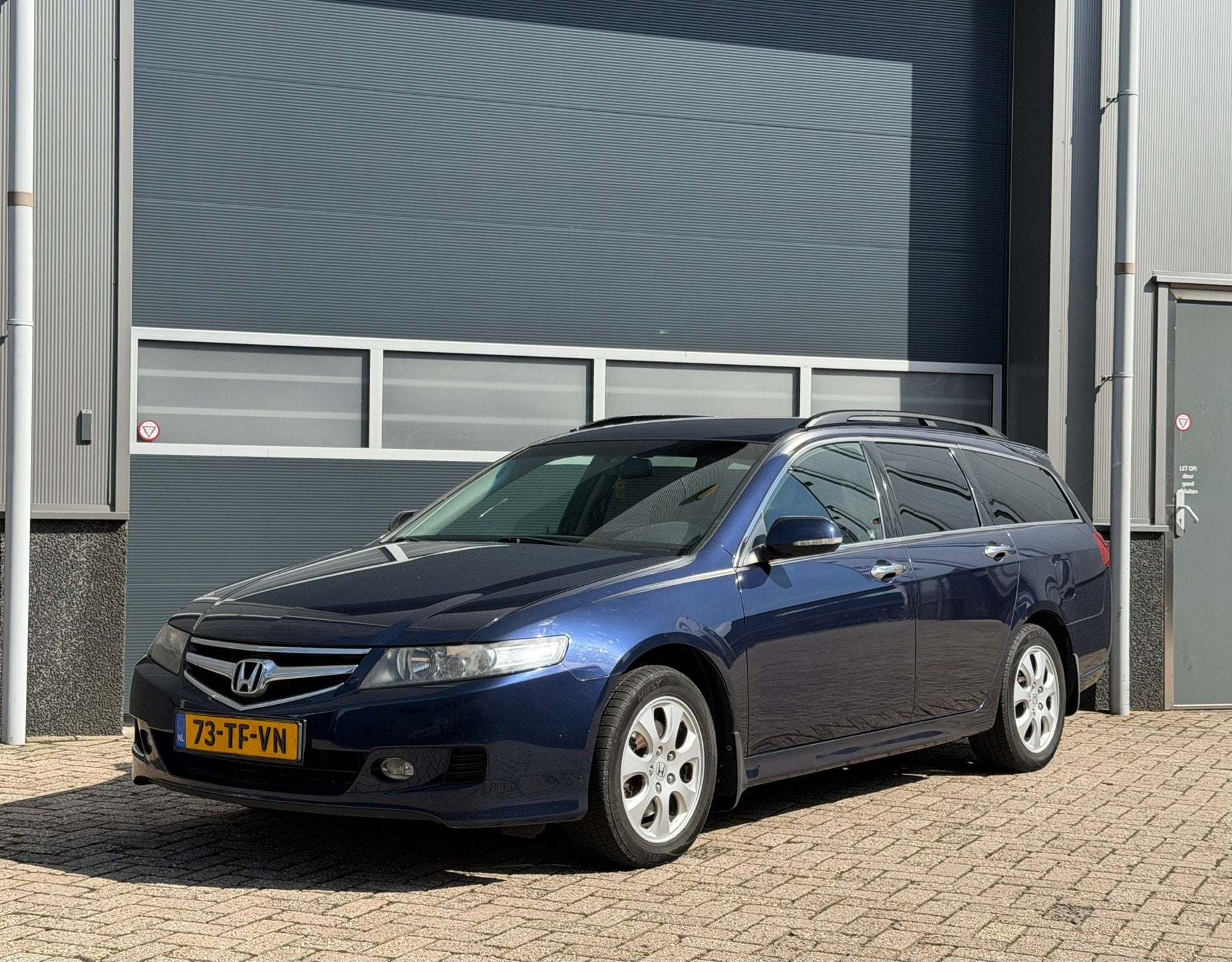 Honda Accord Tourer 2.0i Sport bj.2006 Navi|Cc|Airco|Nap., Auto's, Voorwielaandrijving, 1998 cc, Gebruikt, Zwart