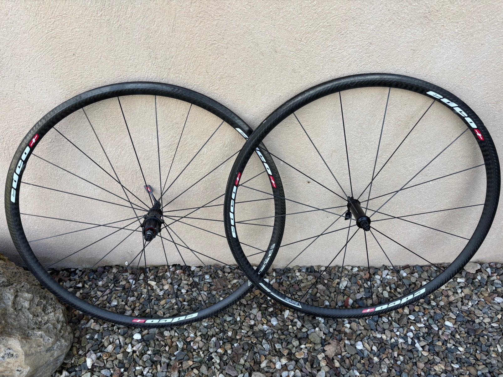 Carbon wielset Edco tubes, Carbon, Nieuw, Meer dan 20 versnellingen, 53 tot 57 cm