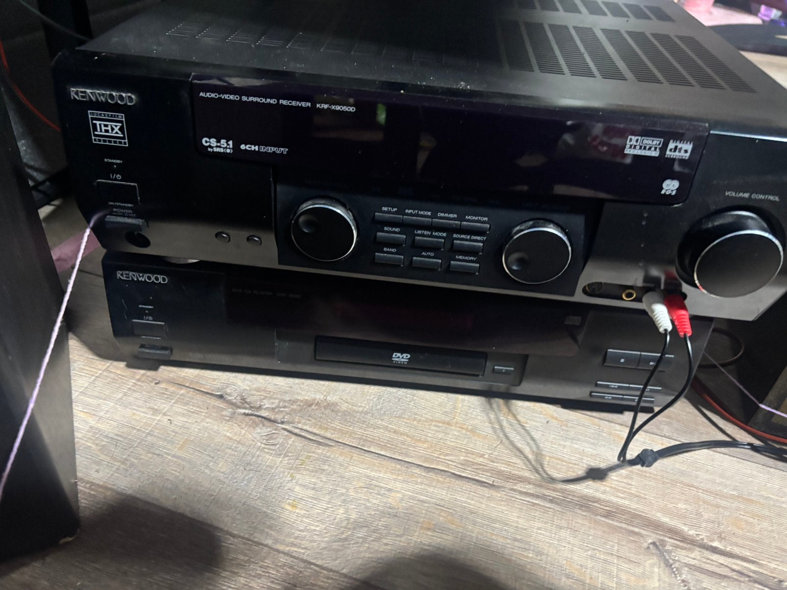 Kenwood stereo set, Ophalen of Verzenden, Gebruikt