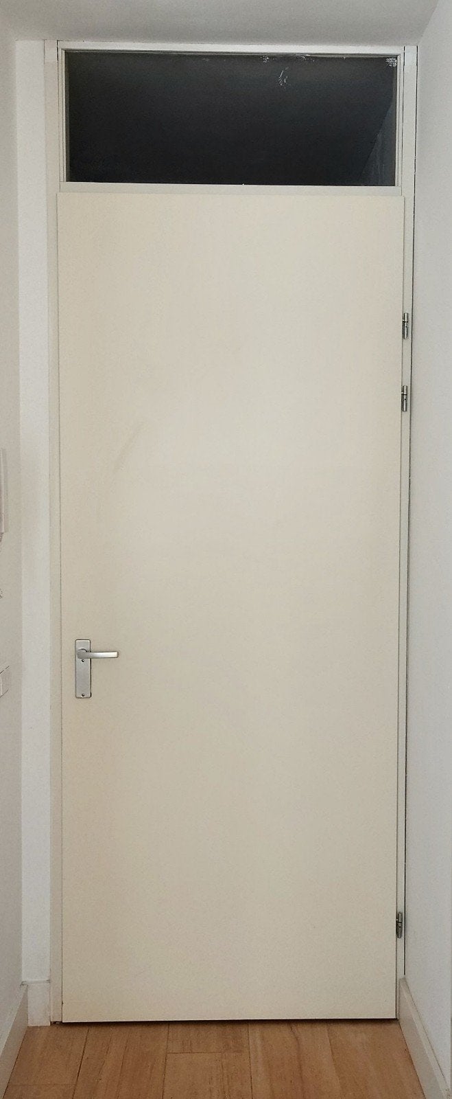 5 opdekdeuren met aluminium kozijn en bovenlicht, Ophalen, Gebruikt, 80 tot 100 cm, 215 cm of meer
