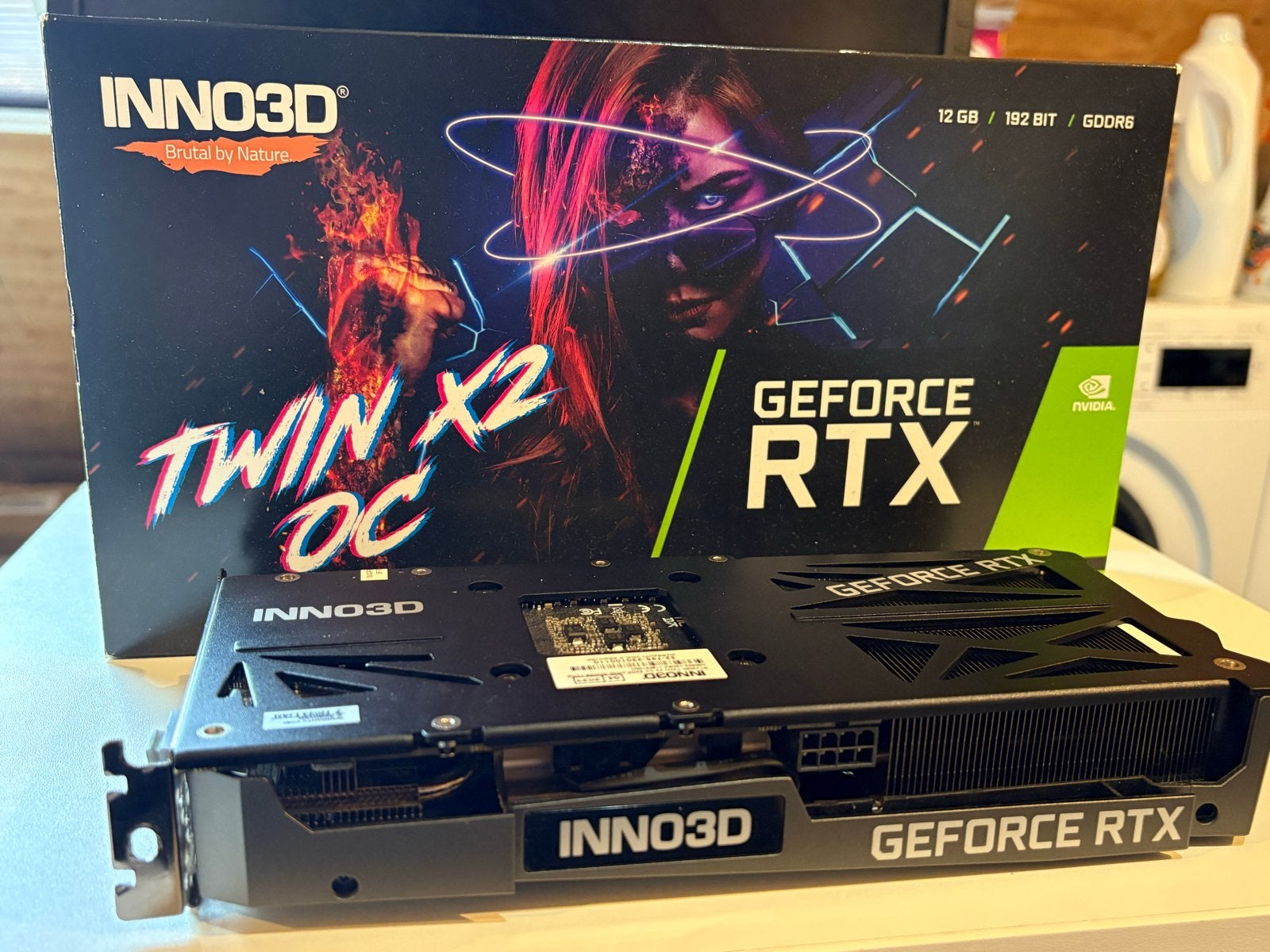Inno3d RTX 3060 Twin X2 OC 12GB GDDR6 Videokaart, Computers en Software, Videokaarten, HDMI, GDDR6, PCI-Express 4, Ophalen of Verzenden