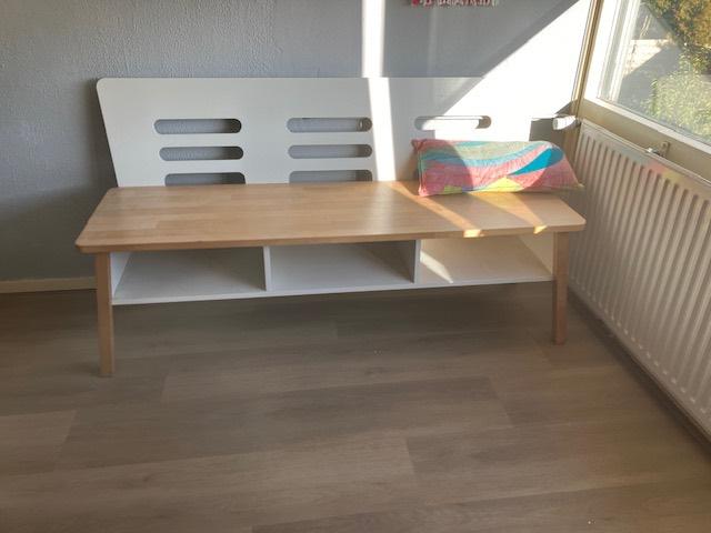 IKEA Nyhammar bank - 1.50 meter breed en 0.45 meter diep., Huis en Inrichting, Banken | Bankstellen, Ophalen, Overige maten, Minder dan 75 cm