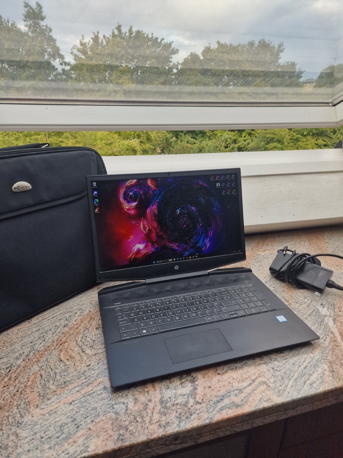 HP Gaming Pavilion 17-CD0526NA laptop (Incl. tas & oplader), Met videokaart, 2 tot 3 Ghz, 8 GB, Nieuw