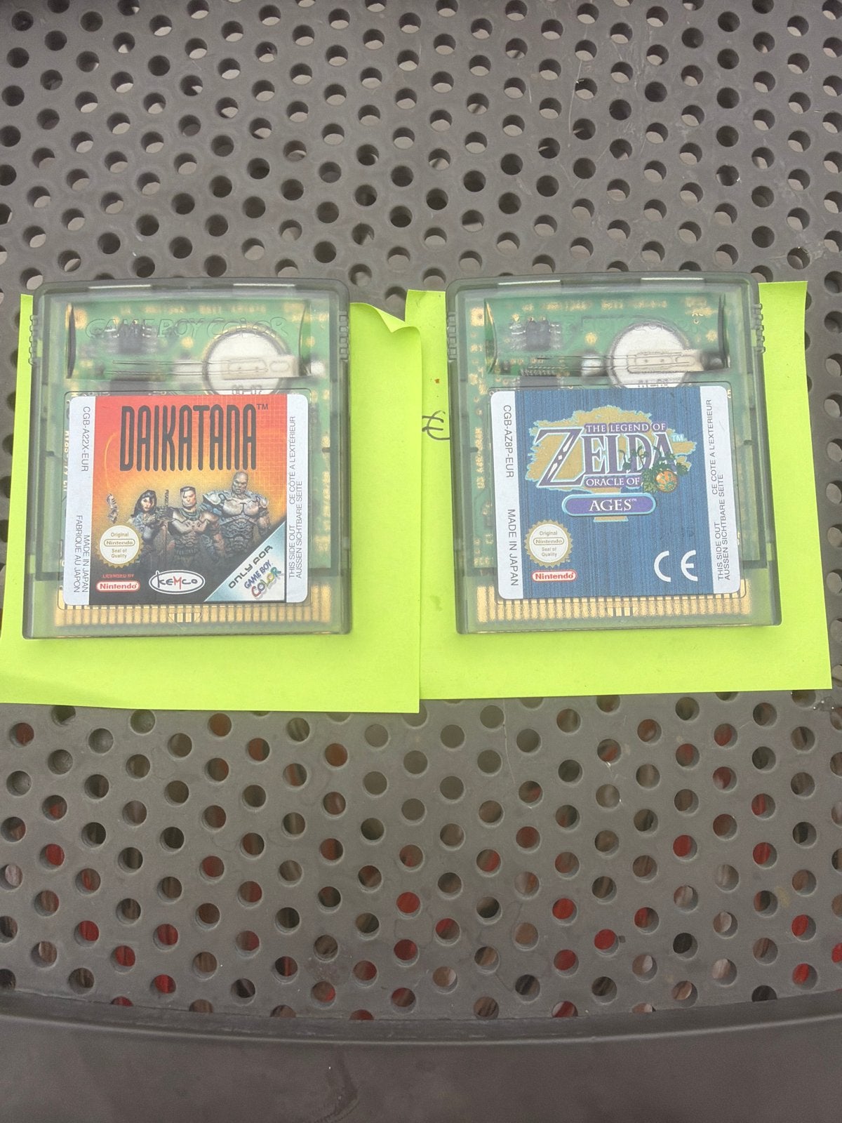 Game Boy Color games: Daikatana & The Legend of Zelda, Spelcomputers en Games, Games | Nintendo Game Boy, Gebruikt, 1 speler, Vanaf 7 jaar