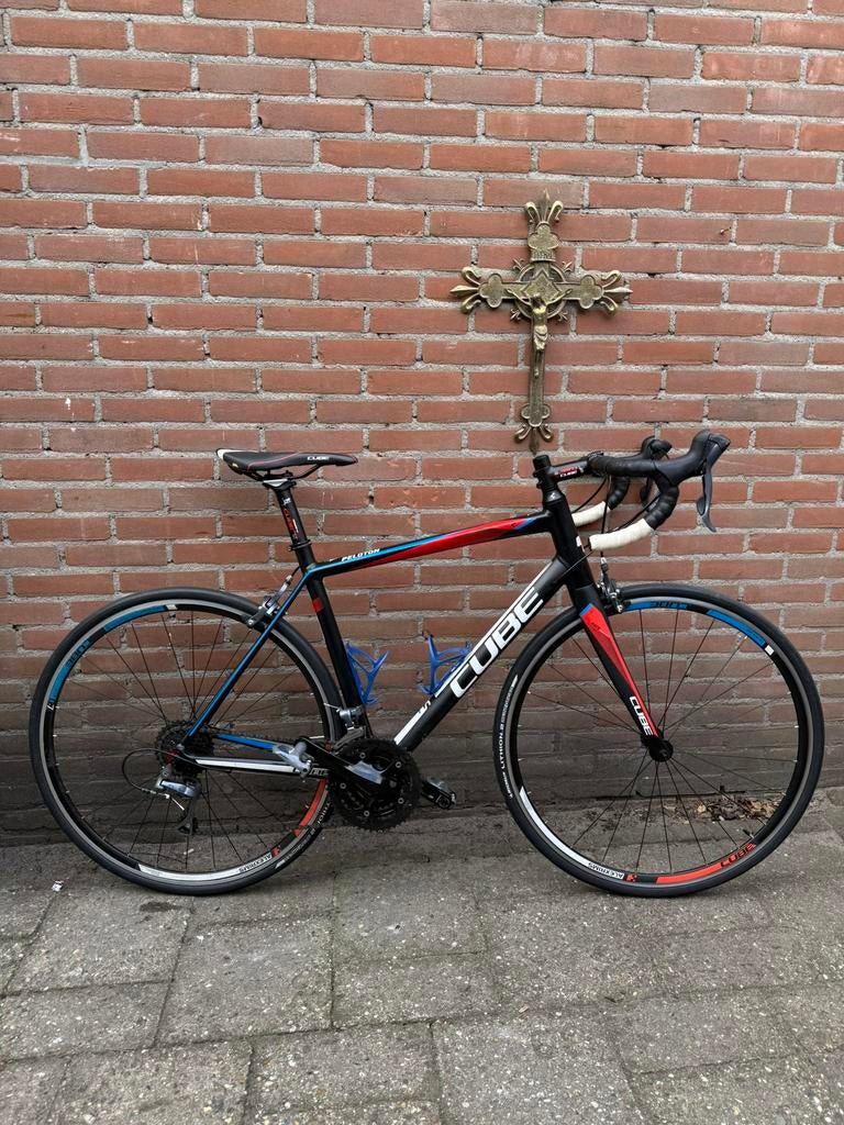 Cube peleton racefiets race fiets wielrenfiets 58 60 sport, Ophalen, Zo goed als nieuw
