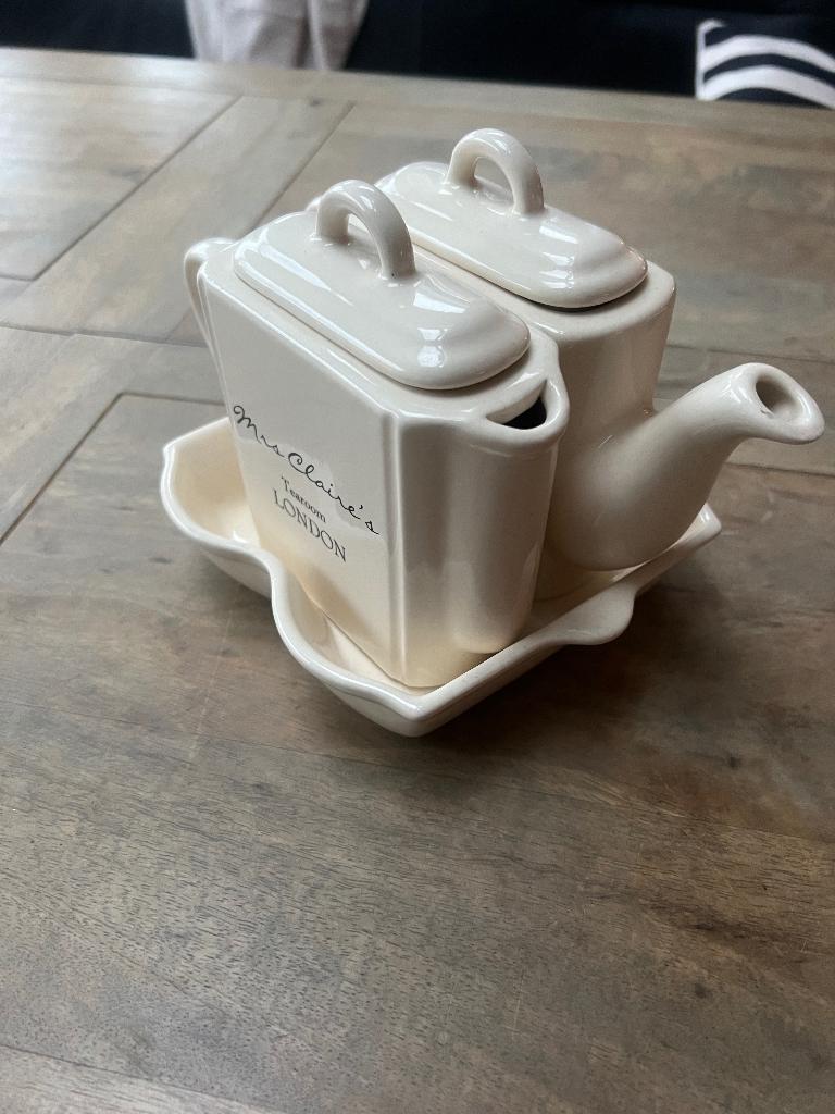 Nieuwe ongebruikte thee/koffieset Riviera Maison, Huis en Inrichting, Keuken | Servies, Overige typen, Nieuw, Ophalen of Verzenden