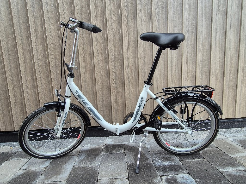 Vouwfiets 20 inch met terugtraprem en 2 handremmen, Fietsen en Brommers, Fietsen | Vouwfietsen, Heren, Nieuw, Totaal opvouwbaar