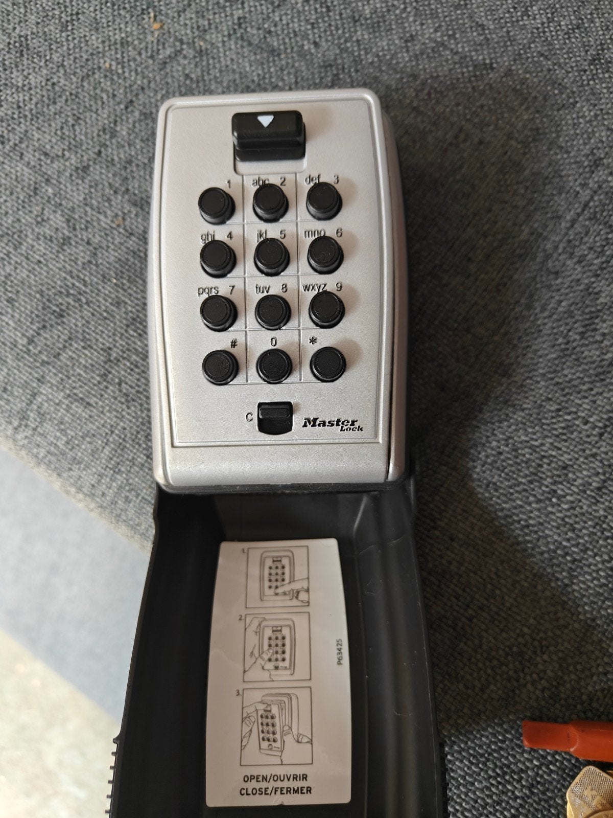 MasterLock sluitelkluis nieuw en ongebruikt, J, M, Ophalen of Verzenden, Zo goed als nieuw